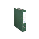 Dohe Archivador de Palanca Tamaño Folio - Lomo Ancho 70mm - Ollao, Rado y Tarjetero en el Lomo - Carton Forrado con Polipropileno - Cantoneras Metalicas - Color Verde