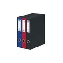 Dohe Oficolor Modulo de 3 Archivadores con Rado - Lomo Estrecho - Formato Folio - Carton Forrado - Colores Surtidos