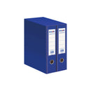 Dohe Modulo de 2 Archivadores Folio Lomo Ancho con Ollao y Rado - Carton Forrado con Polipropileno - Cantoneras Metalicas - Palanca de Maxima Calidad - Color Azul