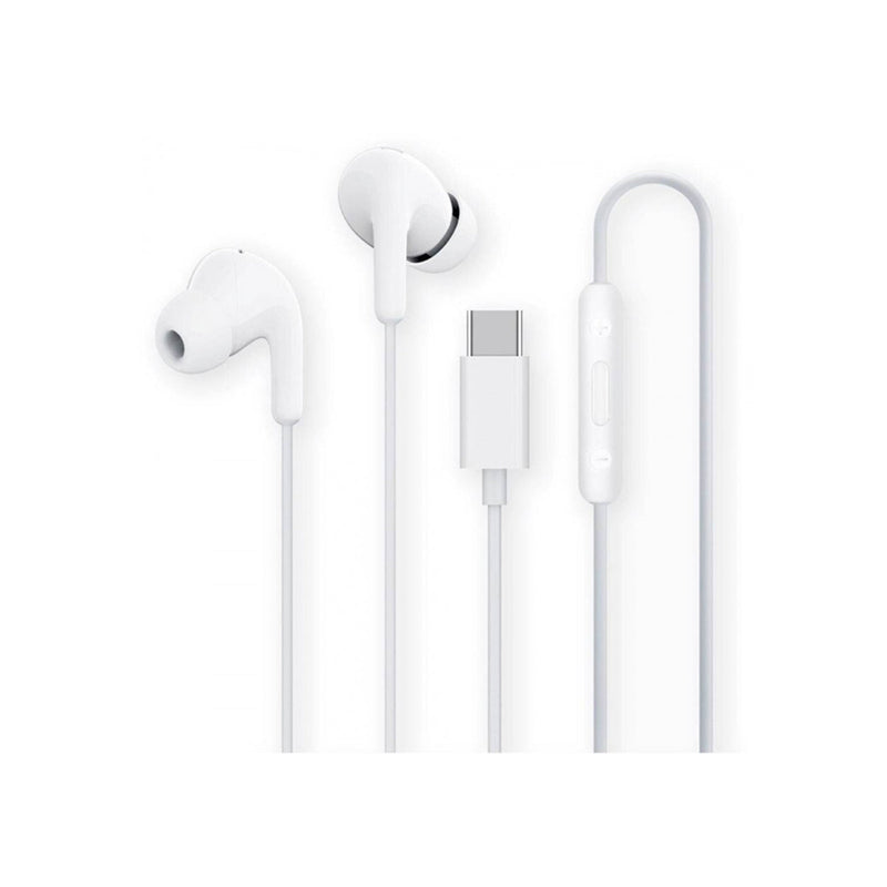 Xiaomi Mi Dual Driver Earphones Auriculares USB-C - Microfono Integrado - Resistencia IPX4 - Control en Cable - Color Blanco