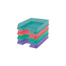 Esselte Colour'Breeze Bandejas Portadocumentos - Formato Vertical A4 - Espacio para Etiqueta Identificativa - Colores Surtidos