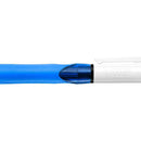 Bic 4 Colours Grip Boligrafo de Bola Retractil con Grip - Punta Media de 1mm - Trazo de 0.4mm - Tinta con Base de Aceite - Cuerpo Blanco/Azul Transparente - 4 Colores
