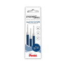 Pentel EnerGel X Pack de 3 Recambios para BL57, BL77, BL107, BL117, BL407, BL2007, BL2507 - Color Azul