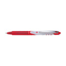Pilot Boligrafo de Tinta Liquida V Ball RT 07 - Retractil - Punta de Bola Conica 0.5mm - Trazo 0.25mm - Grip de Goma - Color Rojo
