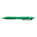 Uni-ball JetStream Sport SXN-150C-07 Boligrafo - Punta de Bola 0.7mm - Tinta Pigmentada Resistente al Agua y Luz - Secado Instantaneo - Ideal para Zurdos - Color Verde