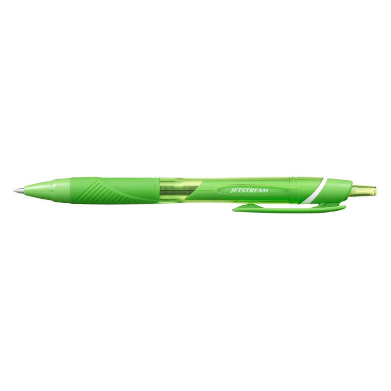 Uni-ball JetStream Sport SXN-150C-07 Boligrafo de Tinta Pigmentada - Punta de Bola 0.7mm - Retractil - Secado Instantaneo - Ideal para Zurdos - Color Verde Claro