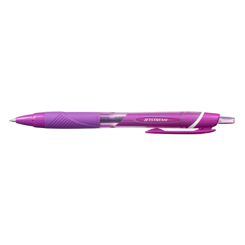 Uni-ball JetStream Sport SXN-150C-07 Boligrafo Retractil - Punta de Bola 0.7mm - Tinta Pigmentada Resistente al Agua y Luz - Secado Instantaneo - Color Violeta