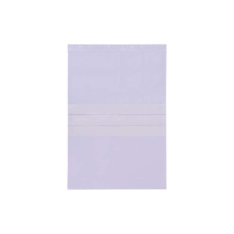Apli Pack de 100 Bolsas con Zip Auto Cierre Transparentes 250 x 350mm - Material LDPE - Cierre Seguro y Facil Manipulacion - Uso Alimenticio - Utiles para Viajes
