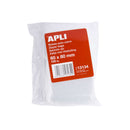 Apli Bolsas Zip Auto Cierre Transparentes 60x80mm - Material LDPE - Cierre Seguro y Facil Manipulacion - Uso Alimenticio - Ideal para Alimentos y Objetos Cotidianos - Utiles para Viajes