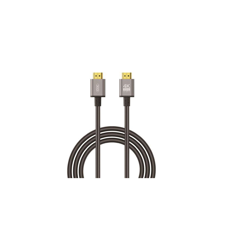 XO Cable HDMI 4K - Alta Resolucion - Conexion Estable - Durabilidad Garantizada - Color Negro