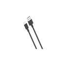 XO Cable NB156 Silicona USB - Lightning - 2.4A - 1m - Color Negro