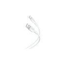 XO Cable de Carga y Transmision de Datos Tipo C - Longitud 1m - Silicona Suave y Duradera - Alta Velocidad 5V, 2.1A - Conector Tipo C (Negro)