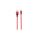 XO Cable NB143 Cordon USB - Lightning - 2.4A - 2m - Color Rojo