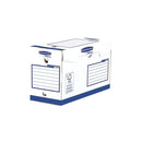 Fellowes Bankers Box Basic Pack de 20 Cajas de Archivo Definitivo A4+ 150mm - Extra Resistente - Montaje Manual - Carton Reciclado Certificacion FSC