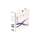 Fellowes Bankers Box Basic Pack de 25 Cajas de Archivo Definitivo A4+ 80mm - Montaje Manual - Carton Reciclado Certificacion FSC