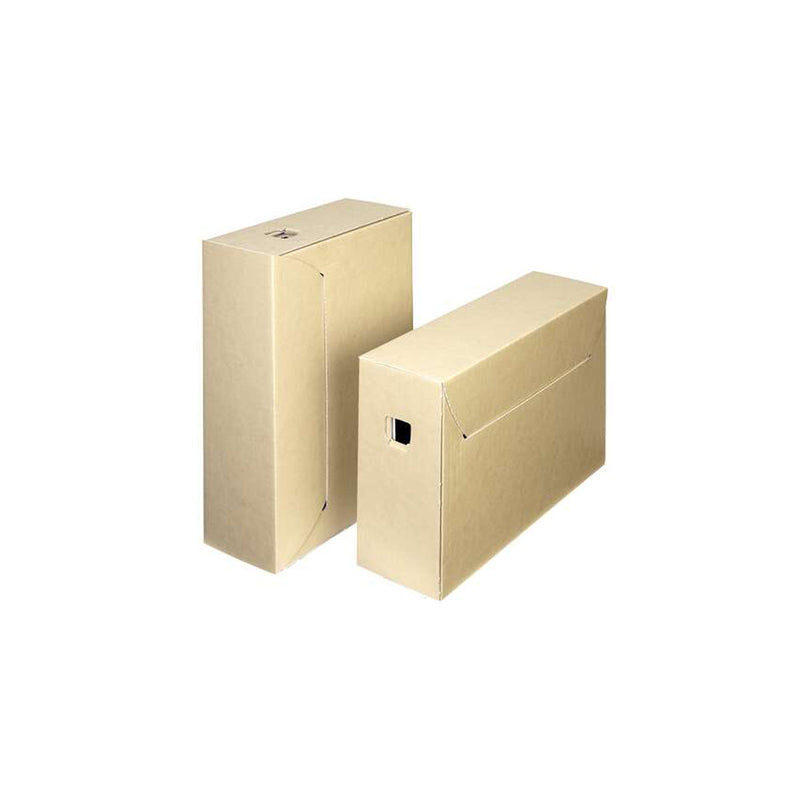 Fellowes Loeffs Pack de 50 Cajas de Archivo Definitivo - Libre de Acido 30 Años - Color Marron