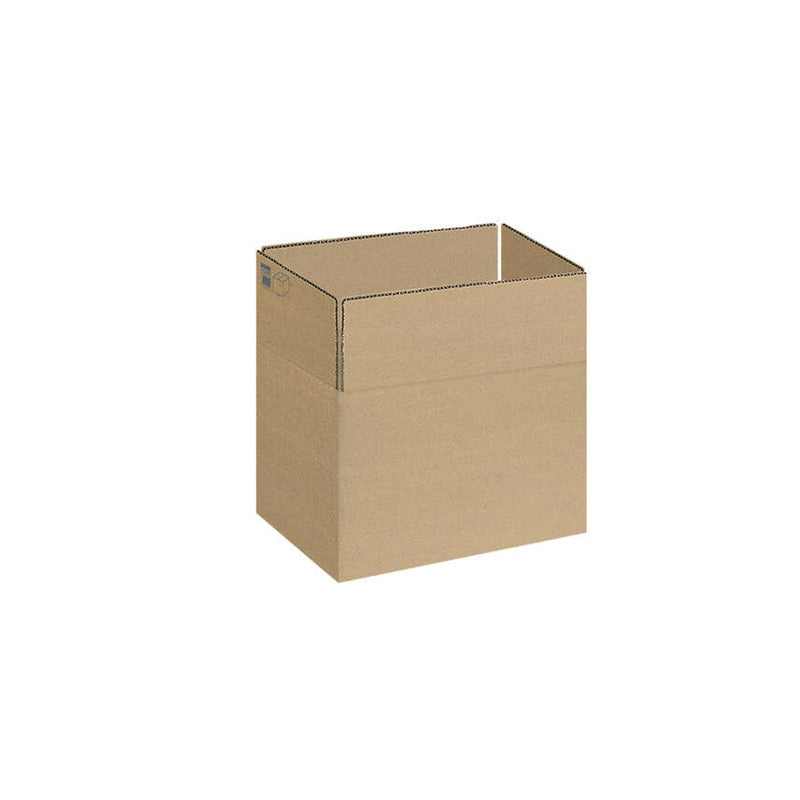 Dohe Cajas de Embalaje de 4 Solapas - Medidas 355x265x270mm - Carton de Canal 3mm - Resistente y Duradero - Ideal para Envios y Almacenamiento