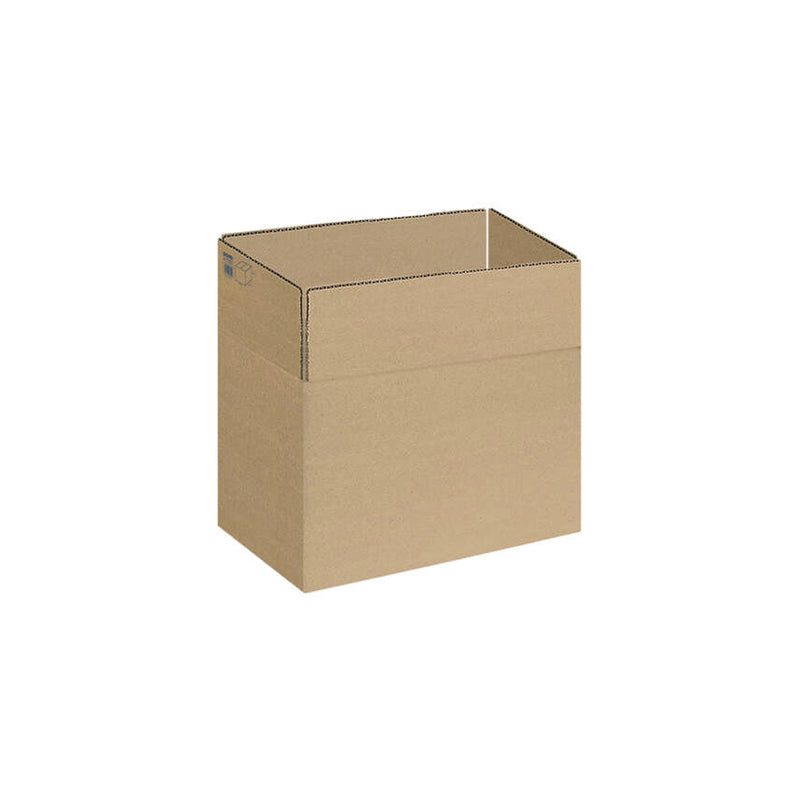 Dohe Cajas de Embalaje de 4 Solapas - Medidas 400x290x220mm - Carton de Canal 3mm - Resistente y Duradero - Ideal para Envios y Almacenamiento