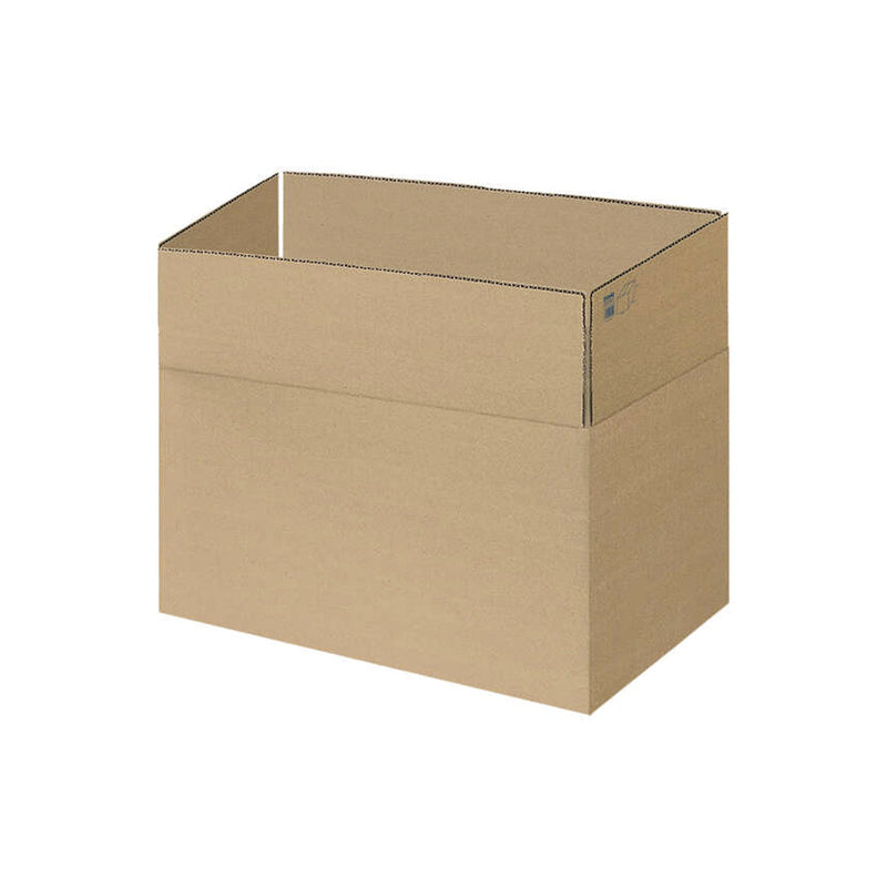 Dohe Cajas de Embalaje de 4 Solapas - Medidas 600x400x290mm - Carton de Canal 3mm - Resistente y Duradero - Ideal para Envios y Almacenamiento