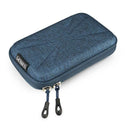 Subblim Funda rígida para Disco Duro - Medida: 145 mm - Protección óptima contra golpes - Diseño elegante - Compartimentos para cables y accesorios - Color Azul