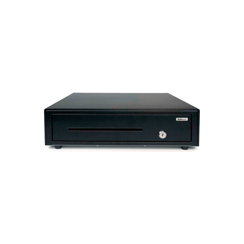 Safescan LD-4141 Cajon Portamonedas - Diseño Resistente y Elegante - Doble Conectividad - Facil Instalacion - Conteo Rapido y Preciso