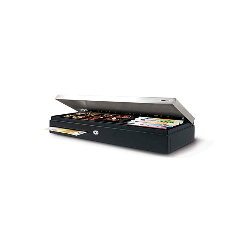 Safescan SD-4617S Cajon Portamonedas - Almacenamiento Seguro del Efectivo - Diseño Abatible Duradero - Diseño Ajustable - Doble Conectividad - Infinitas Posibilidades