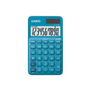 Casio SL-310UC Calculadora de Bolsillo - Calculo de Impuestos - Pantalla LCD de 10 Digitos - Solar y Pilas - Color Azul