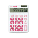Milan Calculadora de Sobremesa 8 Digitos - Teclas Grandes - Apagado Automatico