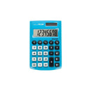 Milan Pocket Calculadora de Bolsillo con Pantalla de 8 Digitos - 3 Teclas de Memoria y Raiz Cuadrada - Teclas con Tacto Suave - Color Azul