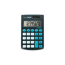 Milan Pocket Calculadora de Bolsillo con Pantalla de 8 Digitos - 3 Teclas de Memoria y Raiz Cuadrada - Teclas con Tacto Suave - Color Negro