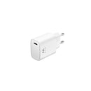 Ewent EW1320 Cargador USB-C 20 W - Carga Rapida - Alta Eficencia - Color Blanco