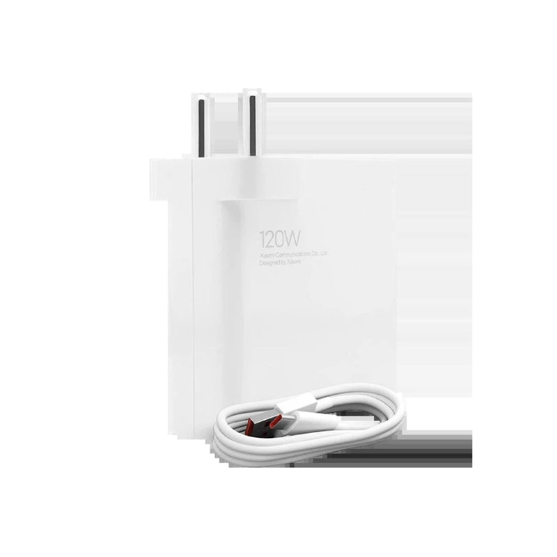 Xiaomi 120W Charging Combo Cargador de Pared para Smartphone USB-A 120W + Cable - Identificacion Inteligente de Dispositivos -