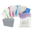 Bismark Pack de 6 Carpetas de Solapa Polipropileno Bicolor - Tamaño A4+ - Cierre con Gomas - Colores Surtidos