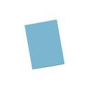 Dohe Pack de 50 Subcarpetas de Cartulina - Tamaño Folio - Ranura para Fastener - Color Azul Claro