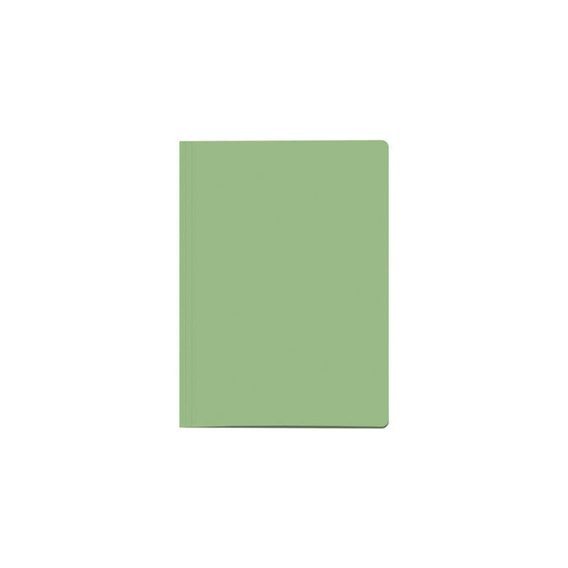 Dohe Pack de 50 Subcarpetas de Cartulina - Tamaño Folio - Ranura para Fastener - Color Verde Claro
