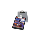 Esselte Carpeta Base de Aluminio con Pinza - Formato A4 - Color Aluminio