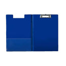 Esselte Carpeta con Pinza y Tapa de Carton Forrado con PP - Tamaño A4 - Resistente Pinza de Metal - Funda Interior Adicional - Gancho para Colgar - Ranura para Boligrafo - Color Negro