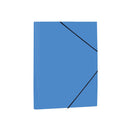 Mariola Carpeta de Polipropileno con Solapas 450 Micras - Formato Folio - Medidas 34x25cm - Cierre con Goma Elastica - Color Azul