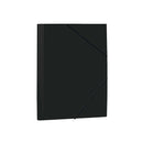 Mariola Carpeta de Polipropileno con Solapas 450 Micras - Formato Folio - Medidas 34x25cm - Cierre con Goma Elastica - Color Negro