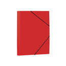 Mariola Carpeta de Polipropileno con Solapas 450 Micras - Formato Folio - Medidas 34x25cm - Cierre con Goma Elastica - Color Rojo