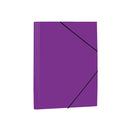 Mariola Carpeta de Polipropileno con Solapas 450 Micras - Formato Folio - Medidas 34x25cm - Cierre con Goma Elastica - Color Violeta