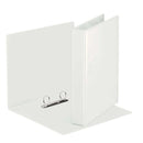 Esselte Carpeta Canguro Gama Basica 16mm A4 - Mecanismo 2 Anillas Redondas - 2 Bolsillos Exteriores - Color Blanco - Pack 10 unidades
