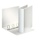 Esselte Carpeta Canguro Gama Basica A4 4 Anillas 4D 50mm - Capacidad para 480 hojas A4 (80 g/m²) -  Color Blanco