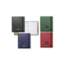 Bismark Carpeta de Anillas con Recambio de 100 Hojas Formato A4 + 5 Separadores + Sobre Portadocumentos - Colores Aleatorios Surtidos