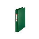 Esselte Carpeta de Anillas - Formato Folio - Capacidad para 190 Hojas - 2 Anillas de 25mm - Color Verde