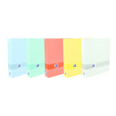 Oxford & You A4+ Carpeta de 4 Anillas D 40mm - Tamaño A4+ - Capacidad para 450 Hojas - Tapa Extradura - Lomo de 60mm - Colores Pastel Surtidos - Pack 10 unidades