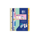 Oxford Europeanbinder Live & Go Carpeta Tamaño A4+ con Recambio + Separadores - Tapa de Plastico Polyfoam - Colores Pastel Aleatorios