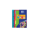 Oxford Live & Go Carpeta Europeanbinder A4+ con Recambio Cuadricula 5x5 + Separadores + Sobre Multitaladro - Ideal para Organizar Documentos - Colores Vivos Surtidos