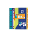 Oxford Europeanbinder Live & Go Carpeta Tamaño A4+ con Recambio + Separadores - Tapa de Plastico Polyfoam - Colores Vivos Aleatorios
