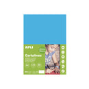 Apli Cartulina Azul Medio A4 170g 50 Hojas
